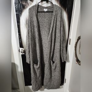 Old navy long grey sweater 3xl